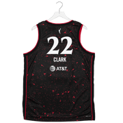 Adult Indiana Fever #22 Caitlin Clark Stranger Things Rebel Swingman Jersey in Black by Nike