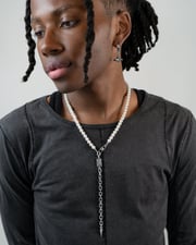 SPIKE PEARL CHAIN