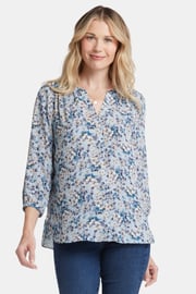Pintuck Blouse - Optic White