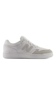 480 Leather Mesh Lace Up Trainers