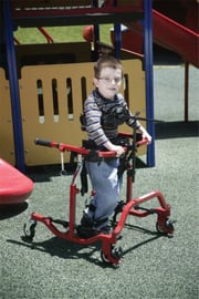 Pediatric Comet Red Anterior Gait Trainer by Wenzelite