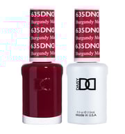 DND Gel Nail Polish - 635 Burgundy Mist