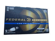 Federal Law Enforcement 12 Gauge Ammo 2-3/4" Tactical TruBall Rifled Slug Low Recoil