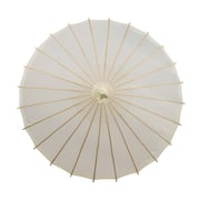 28" Beige / Ivory Parasol Umbrella, Premium Nylon with Elegant Handle