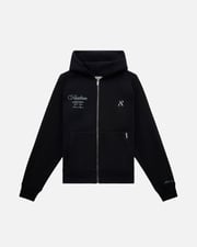SSS REALISM HALO ZIP HOODIE BLACK