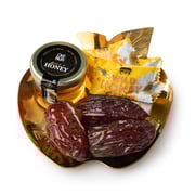 Rosh Hashanah Golden Apple Dish Tray