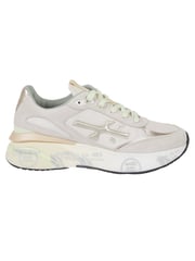 Premiata Leather Sneakers With Textured Accents | THE LIST