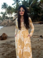 Luna Midi Dress | Poppies