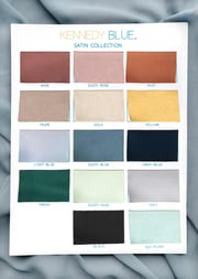 Satin Fabric Swatch Page