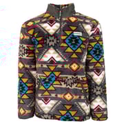 "Hooey Fleece Pullover" Brown/Aztec