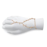 DIAMOND BAGUETTE DROP HAND CHAIN