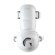 Guardian Centurion Hard Shell Pro Baseball Elbow Guard (White Black)