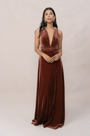 Dylan Velvet Dress | Made To Order