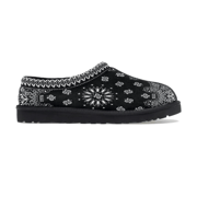 Bravest Studios Black Paisley Slippers
