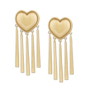 Brushed Party Harty Earrings