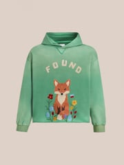Embroidered Wildlife Hoodie
