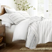 Relic Stripe Reversible Quilted Coverlet Set