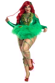 Plus Size Poisonous Babe Costume