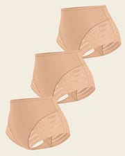 3-Pack Lace Classic Shaper Panty