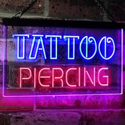 Tattoo Piercing LED Neon Light Sign