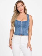 Eco Hillary Denim Top