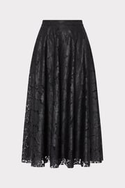 Otha Textured Lace Midi Skirt