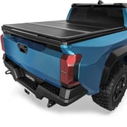 OEDRO FRP Hard Tri-fold Tonneau Cover Fold Truck Bed Covers Compatible with Toyota Tacoma 2024 2025 (Excl. Trail Edition) with 5 Feet Bed with Tacoma Bed Rail
