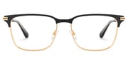 Marshall Gold Rectangle Prescription Glasses | Zeelool