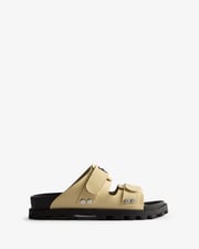 Unisex Vegan Synthetic Logo Sandal