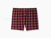 Slim Fit Boxer ~ Red Buffalo Check