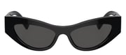 Dolce & Gabbana DG 4450 501/87 Cat-Eye Plastic Black Sunglasses with Grey Lens