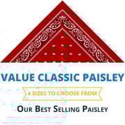 Value Classic Paisley Bandana Imported 100% Cotton