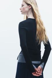 Myra Long Sleeve Crewneck Sweater