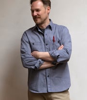 Indigo Stripe Workshirt