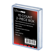 2-Piece Clear 10 Card Storage Box