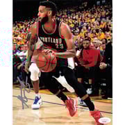 Allen Crabbe signed 8x10 photo JSA Trailblazers Autographed Hawks Nets