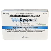Dysport Injection AbobotulinumtoxinA 300 or 500 Units For Forehead Wrikles & Frown Lines (Rx) **Refrigerated