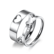 Matching Heart Ring Set I LOVE YOU