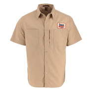 Ford Baja Bronco Men's Short-Sleeve Double-Pocket Work Shirt