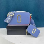 Blue Red Street Letter Zipper Bags