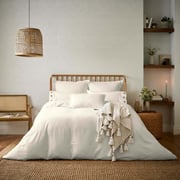 Pure Linen Cotton, White