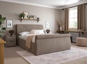 Clearance Lucia Upholstered Bed Frame