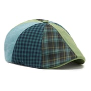 The Loch Ness Boston Scally Cap - Multi-Color Patchwork