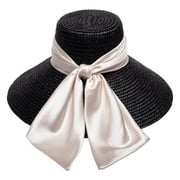 Mirabel in Black w/Ivory Satin Tail