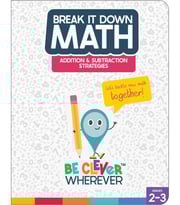 Addition & Subtraction Strategies Reference Book Grade 2-3 Paperback