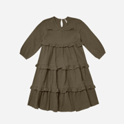Rylee + Cru Mabel dress || army