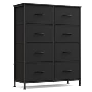 SONGMICS Fabric Dresser, Multi-Drawer Storage Organizer with Steel Frame for Bedroom, Closet, Entryway, and Living Room