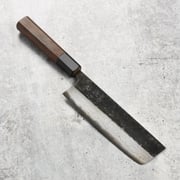 Hatsukokoro Kumokage Aogami #2 Kurouchi Damascus 6.5" Nakiri