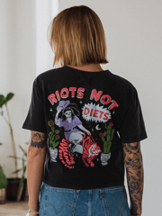 Riots Not Diets Mineral Wash T-Shirt
