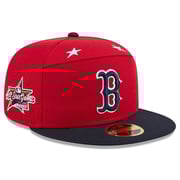 Men's Boston Red Sox New Era Red/Navy  2025 MLB All-Star Game Side Patch 59FIFTY Fitted Hat